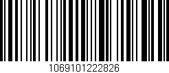 Código de barras (EAN, GTIN, SKU, ISBN): '1069101222826'