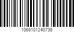 Código de barras (EAN, GTIN, SKU, ISBN): '1069101240738'