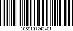 Código de barras (EAN, GTIN, SKU, ISBN): '1069101243401'