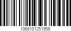 Código de barras (EAN, GTIN, SKU, ISBN): '1069101251956'