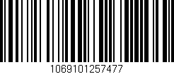 Código de barras (EAN, GTIN, SKU, ISBN): '1069101257477'