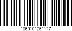 Código de barras (EAN, GTIN, SKU, ISBN): '1069101261177'