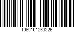 Código de barras (EAN, GTIN, SKU, ISBN): '1069101269326'