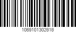 Código de barras (EAN, GTIN, SKU, ISBN): '1069101302818'