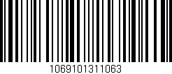 Código de barras (EAN, GTIN, SKU, ISBN): '1069101311063'