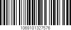 Código de barras (EAN, GTIN, SKU, ISBN): '1069101327576'