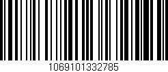 Código de barras (EAN, GTIN, SKU, ISBN): '1069101332785'