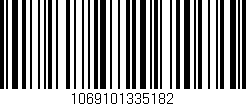 Código de barras (EAN, GTIN, SKU, ISBN): '1069101335182'