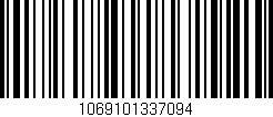 Código de barras (EAN, GTIN, SKU, ISBN): '1069101337094'
