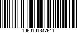 Código de barras (EAN, GTIN, SKU, ISBN): '1069101347611'