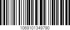 Código de barras (EAN, GTIN, SKU, ISBN): '1069101349790'