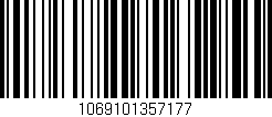 Código de barras (EAN, GTIN, SKU, ISBN): '1069101357177'