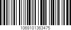 Código de barras (EAN, GTIN, SKU, ISBN): '1069101363475'