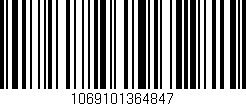Código de barras (EAN, GTIN, SKU, ISBN): '1069101364847'