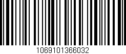 Código de barras (EAN, GTIN, SKU, ISBN): '1069101366032'