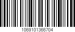 Código de barras (EAN, GTIN, SKU, ISBN): '1069101366704'