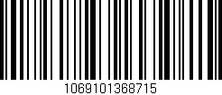 Código de barras (EAN, GTIN, SKU, ISBN): '1069101368715'