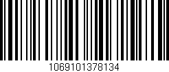 Código de barras (EAN, GTIN, SKU, ISBN): '1069101378134'