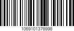 Código de barras (EAN, GTIN, SKU, ISBN): '1069101378998'