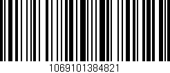 Código de barras (EAN, GTIN, SKU, ISBN): '1069101384821'