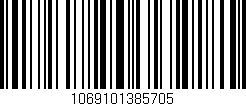Código de barras (EAN, GTIN, SKU, ISBN): '1069101385705'