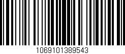 Código de barras (EAN, GTIN, SKU, ISBN): '1069101389543'