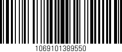 Código de barras (EAN, GTIN, SKU, ISBN): '1069101389550'