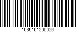 Código de barras (EAN, GTIN, SKU, ISBN): '1069101390938'