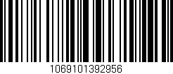 Código de barras (EAN, GTIN, SKU, ISBN): '1069101392956'