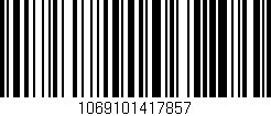 Código de barras (EAN, GTIN, SKU, ISBN): '1069101417857'