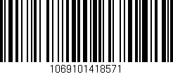 Código de barras (EAN, GTIN, SKU, ISBN): '1069101418571'