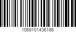 Código de barras (EAN, GTIN, SKU, ISBN): '1069101436186'