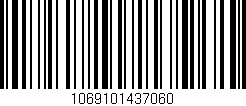 Código de barras (EAN, GTIN, SKU, ISBN): '1069101437060'