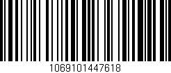 Código de barras (EAN, GTIN, SKU, ISBN): '1069101447618'