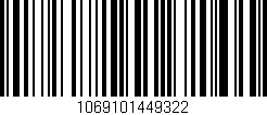 Código de barras (EAN, GTIN, SKU, ISBN): '1069101449322'