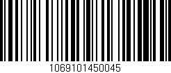 Código de barras (EAN, GTIN, SKU, ISBN): '1069101450045'