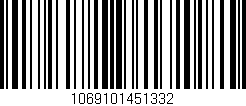 Código de barras (EAN, GTIN, SKU, ISBN): '1069101451332'
