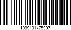 Código de barras (EAN, GTIN, SKU, ISBN): '1069101475987'