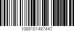 Código de barras (EAN, GTIN, SKU, ISBN): '1069101487447'