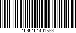 Código de barras (EAN, GTIN, SKU, ISBN): '1069101491598'