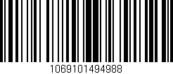 Código de barras (EAN, GTIN, SKU, ISBN): '1069101494988'