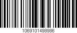 Código de barras (EAN, GTIN, SKU, ISBN): '1069101498986'