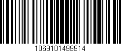 Código de barras (EAN, GTIN, SKU, ISBN): '1069101499914'