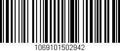 Código de barras (EAN, GTIN, SKU, ISBN): '1069101502942'