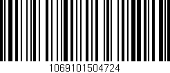 Código de barras (EAN, GTIN, SKU, ISBN): '1069101504724'