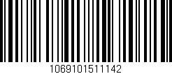 Código de barras (EAN, GTIN, SKU, ISBN): '1069101511142'