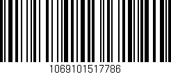 Código de barras (EAN, GTIN, SKU, ISBN): '1069101517786'