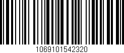 Código de barras (EAN, GTIN, SKU, ISBN): '1069101542320'