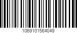 Código de barras (EAN, GTIN, SKU, ISBN): '1069101564049'