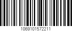 Código de barras (EAN, GTIN, SKU, ISBN): '1069101572211'